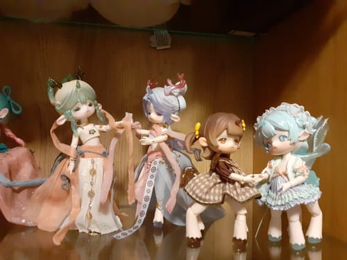 Customer photo review of Antu China Dunhuang Nine Colored Deer Series Action Figure BJD Blind Box【Shipped in Jul. 2024】