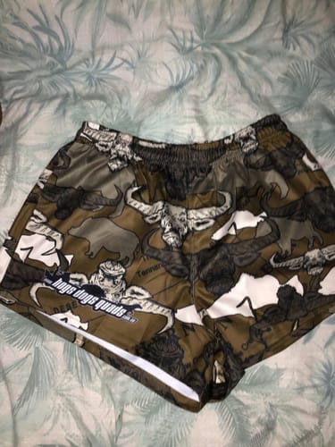 Customer photo review of NT Footy Shorts - WITH POCKETS