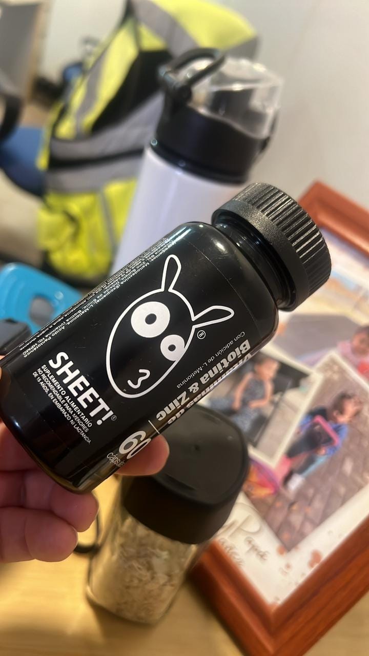Customer photo review of Tratamiento anticaída 1 mes + Biotina