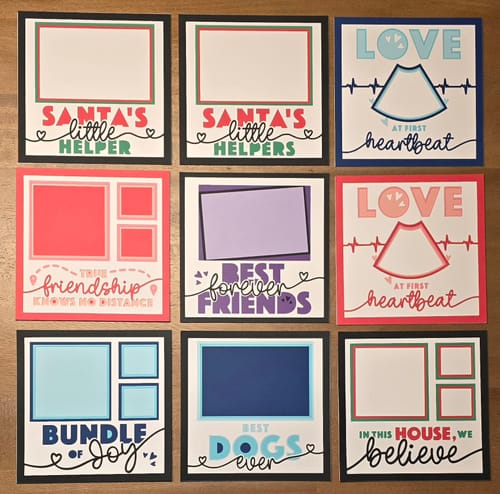 Customer photo review of Crafting Memories SVG Mega Bundle