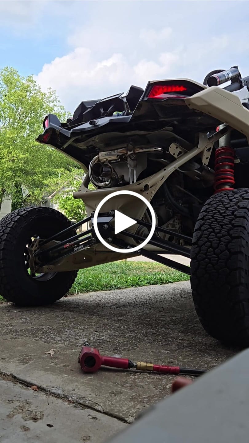 Customer video review of RPM SxS X3 Slip On Exhaust Sport Muffler Can Am Maverick X3 Turbo R & RR 2017-2024