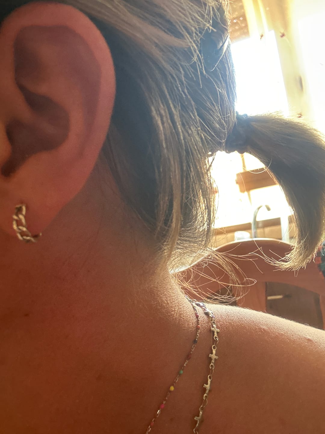 Customer photo review of Pendientes Aprisionados