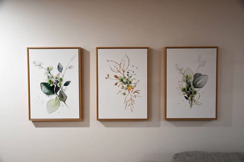 Customer photo review of Eucalyptus Green and Gold, Watercolour Trio