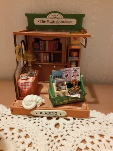 Customer photo review of Rolife Little & Warm Space Series 3 DIY Miniature House
