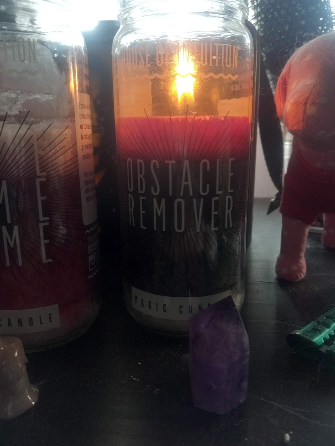 Customer photo review of Obstacle Remover Magic Candle