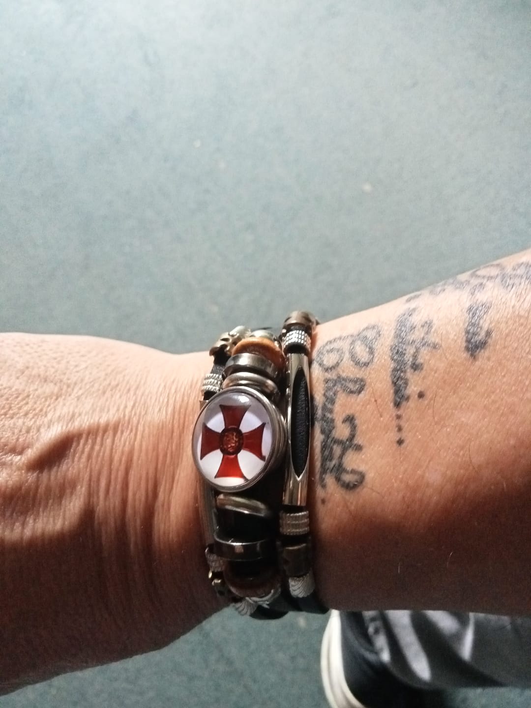 Customer photo review of Bracelet Puissance Templier