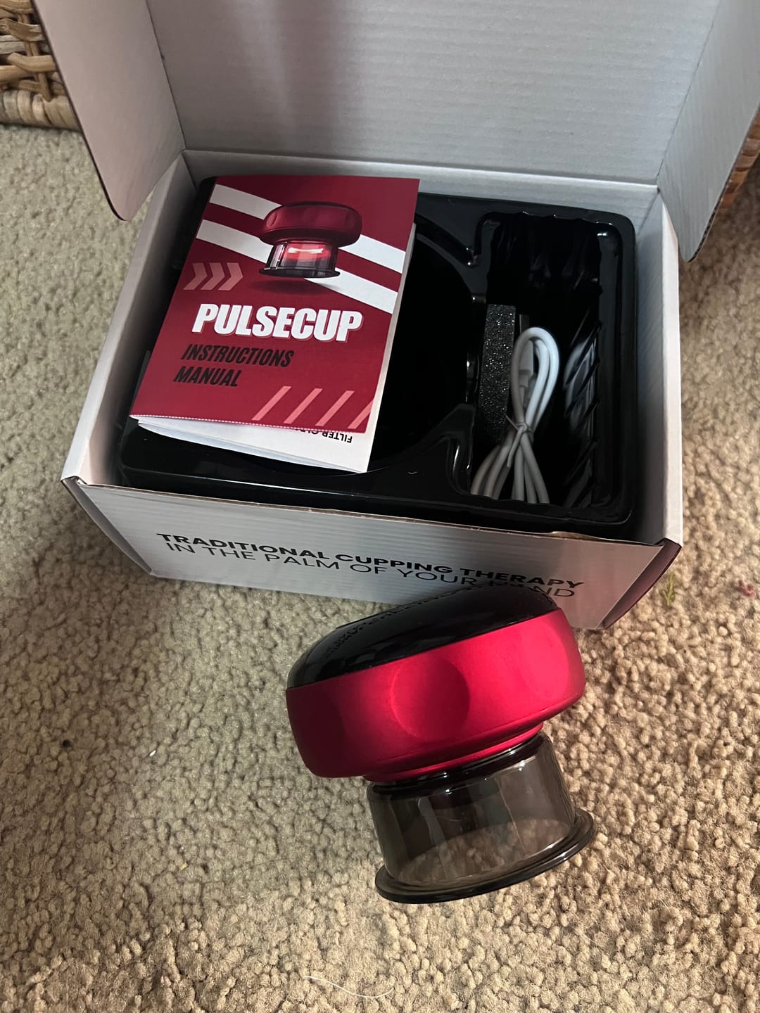 Customer photo review of The Pulse Cup™ Cupping Massager