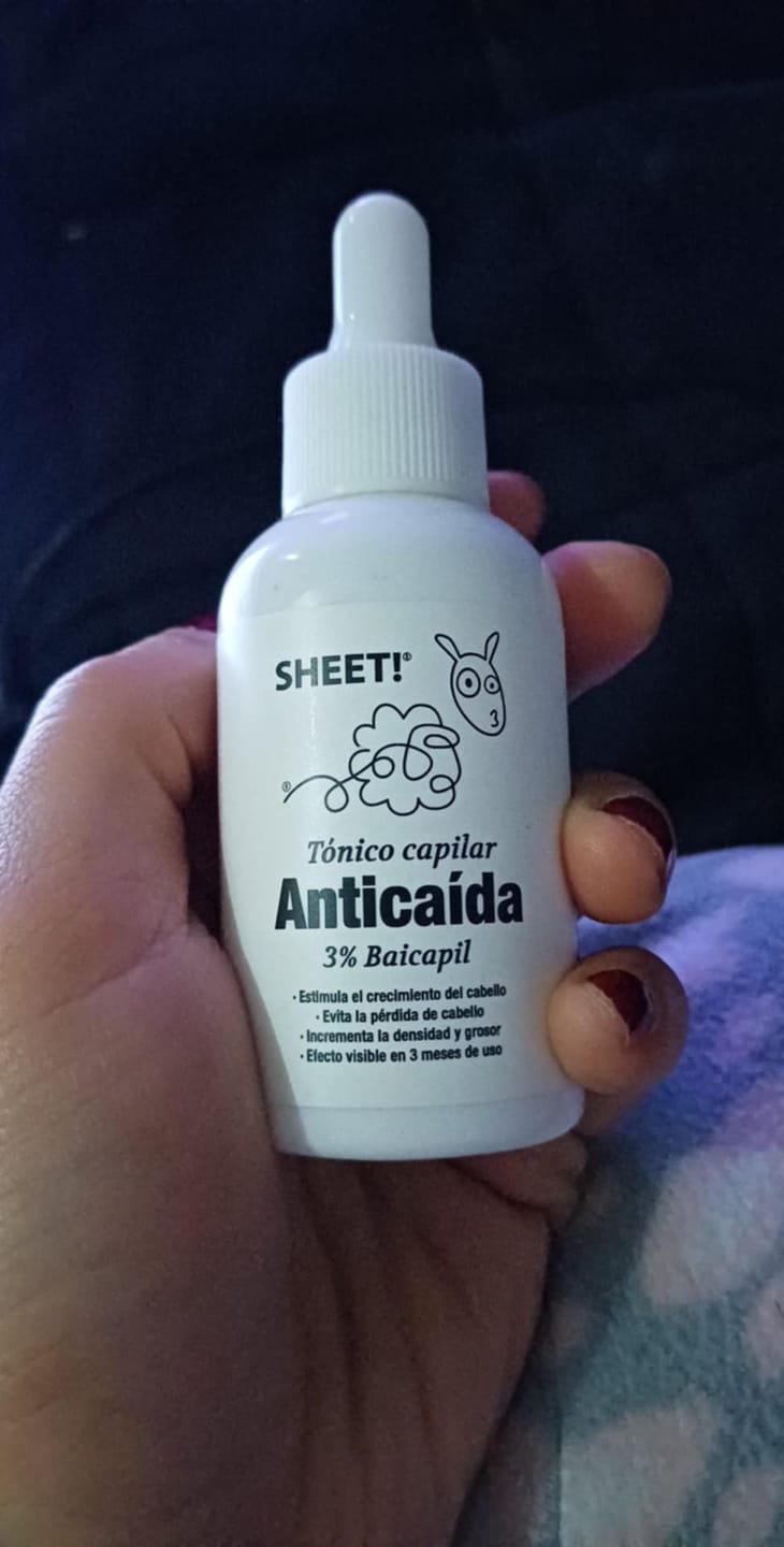 Customer photo review of Tónico Anticaída