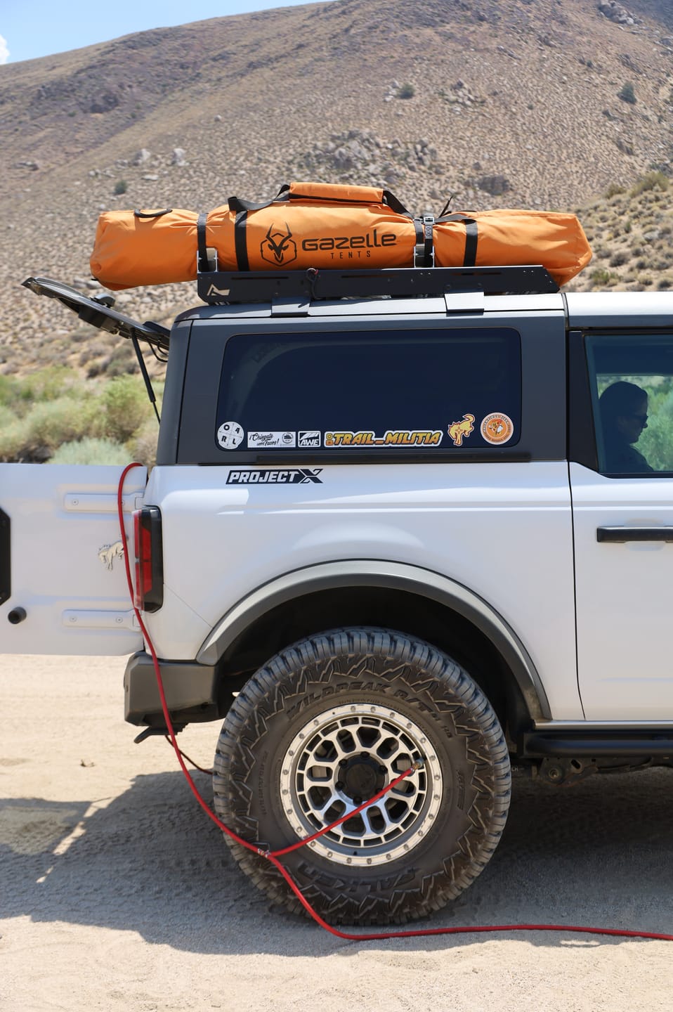 Customer photo review of TrailRax Modular Half Rack For The Ford Bronco