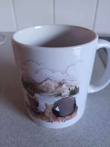 Customer photo review of Couple & Chien