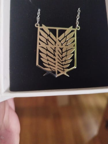 Customer photo review of Persönliche Kinderzeichnung als Halskette oder Anhänger