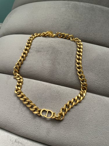 Customer photo review of CD Necklace