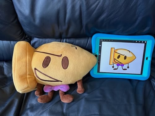 Customer photo review of Turn Drawings into Plushies