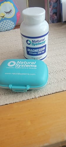 Customer photo review of Complejo de Citrato de Magnesio - 500 mg