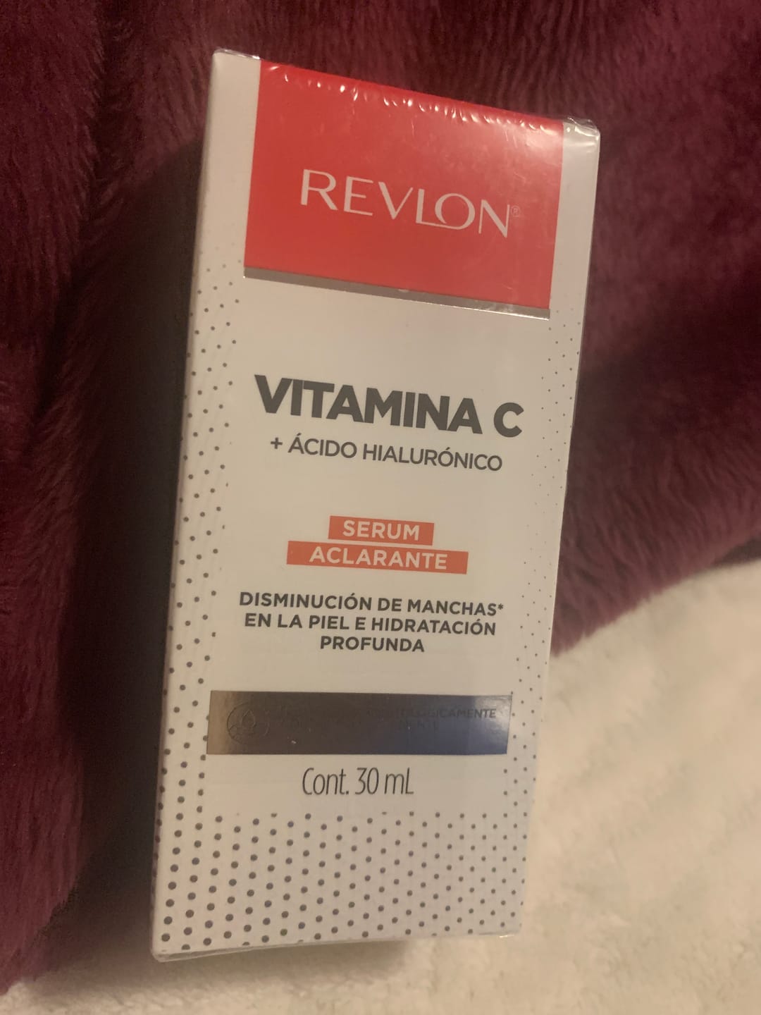 Customer photo review of Serum Vitamina C Revlon