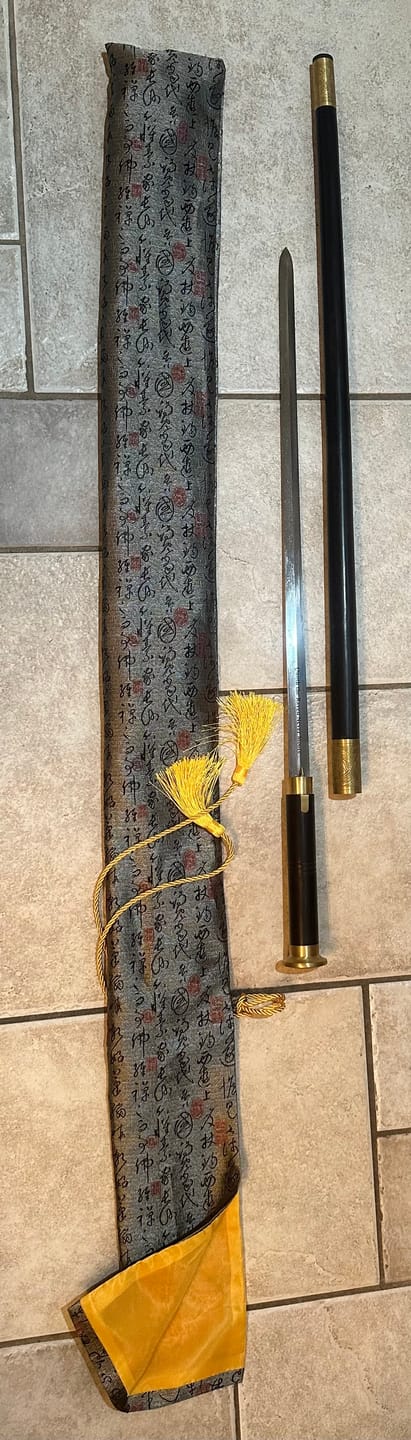 Customer photo review of Japanese Samurai Sword Bags