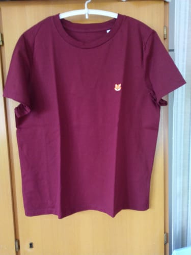 Customer photo review of Kleiner Fuchs (Stick) - Bio Damen Shirt