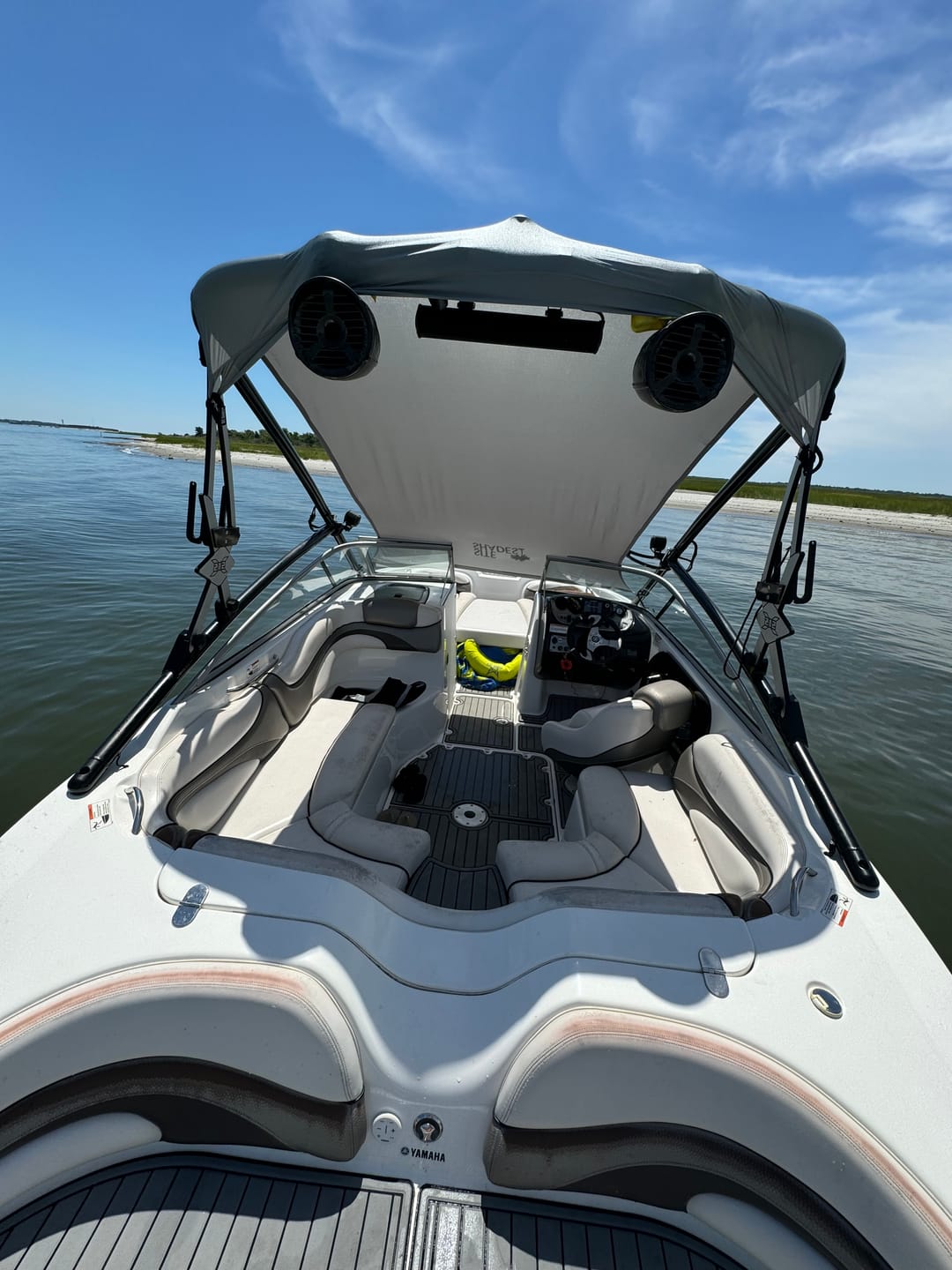 Customer photo review of Site Shades Boat/ Marine Site Shade
