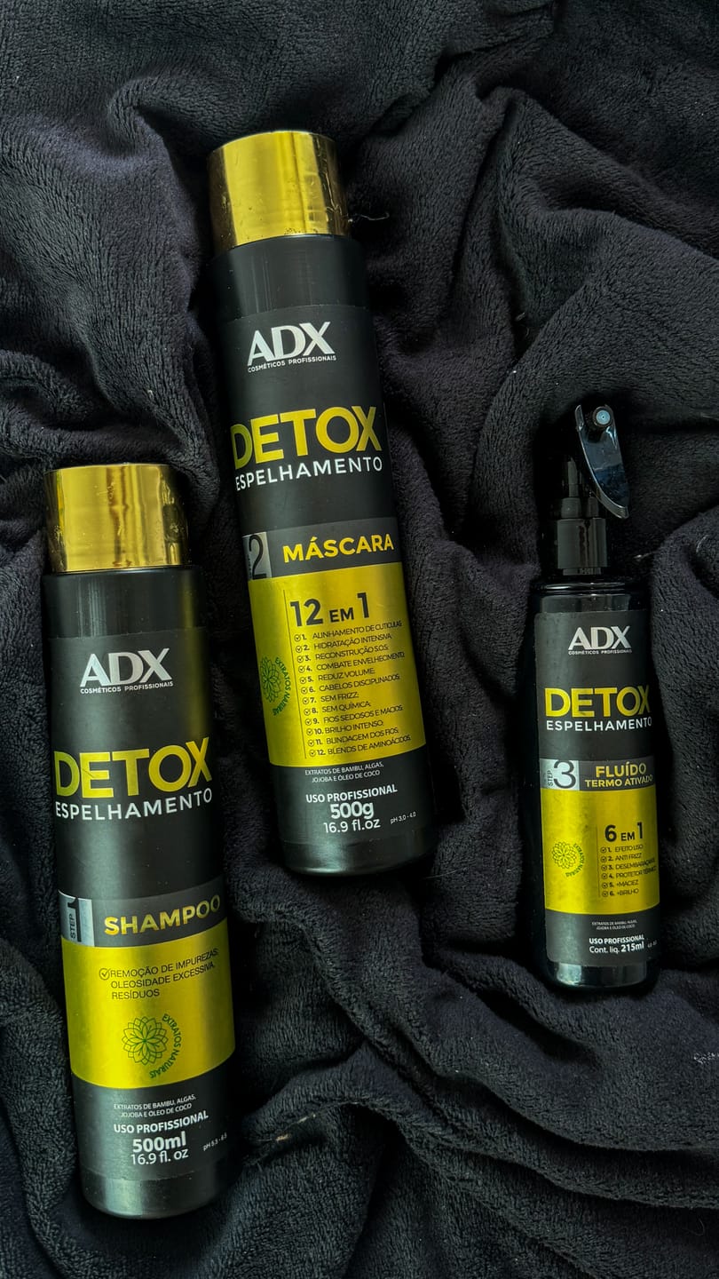 Customer photo review of Kit Botox, Alisamento e Controle de Volume 500ml