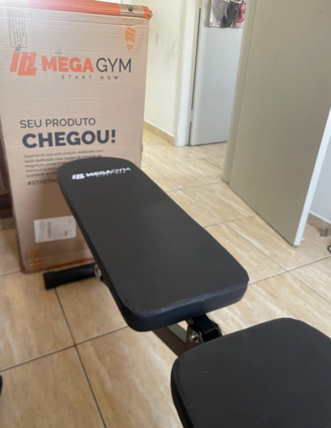 Customer photo review of Banco de musculação 6x1 posições