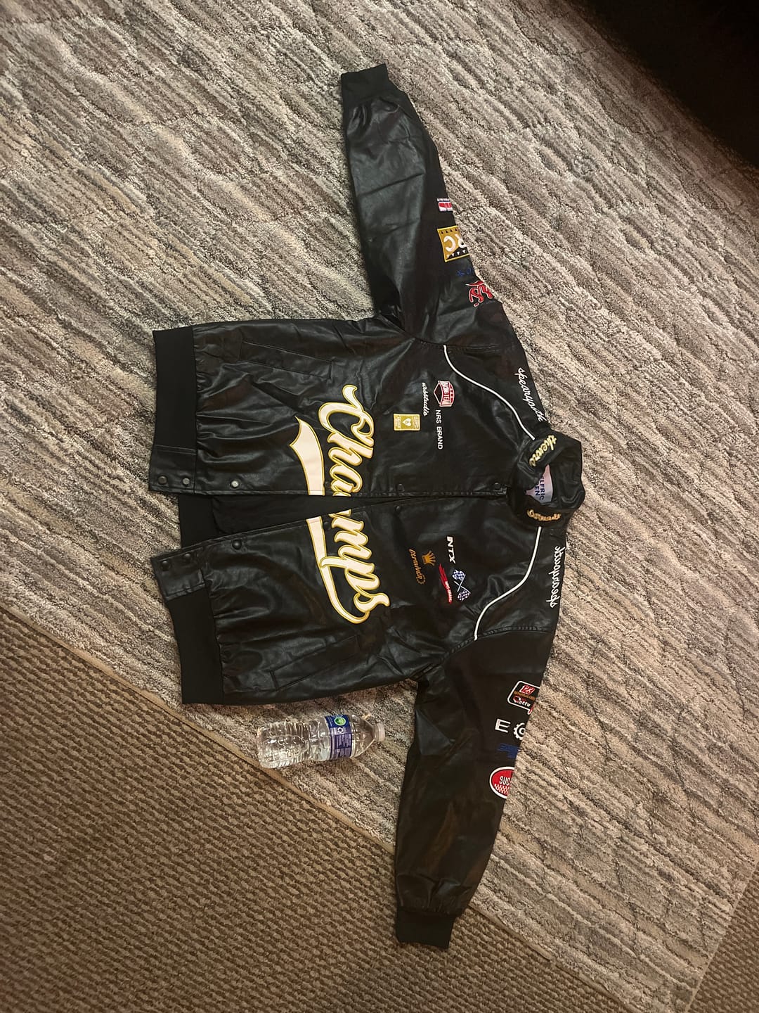 Customer photo review of Aelfric Eden Racing Leather Jacket