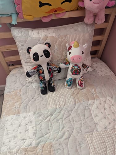 Customer photo review of Candy the Unicorn