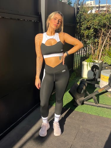 Customer photo review of Leggins PANDA Monochromatic Line