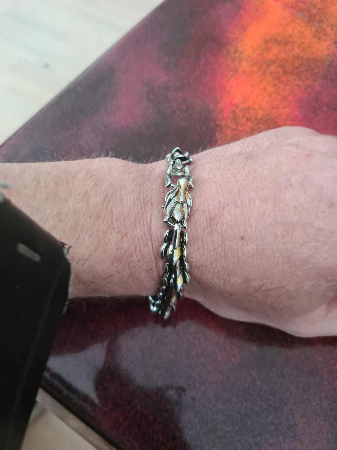 Customer photo review of FREE Today: Protection Force Dragon Bracelet