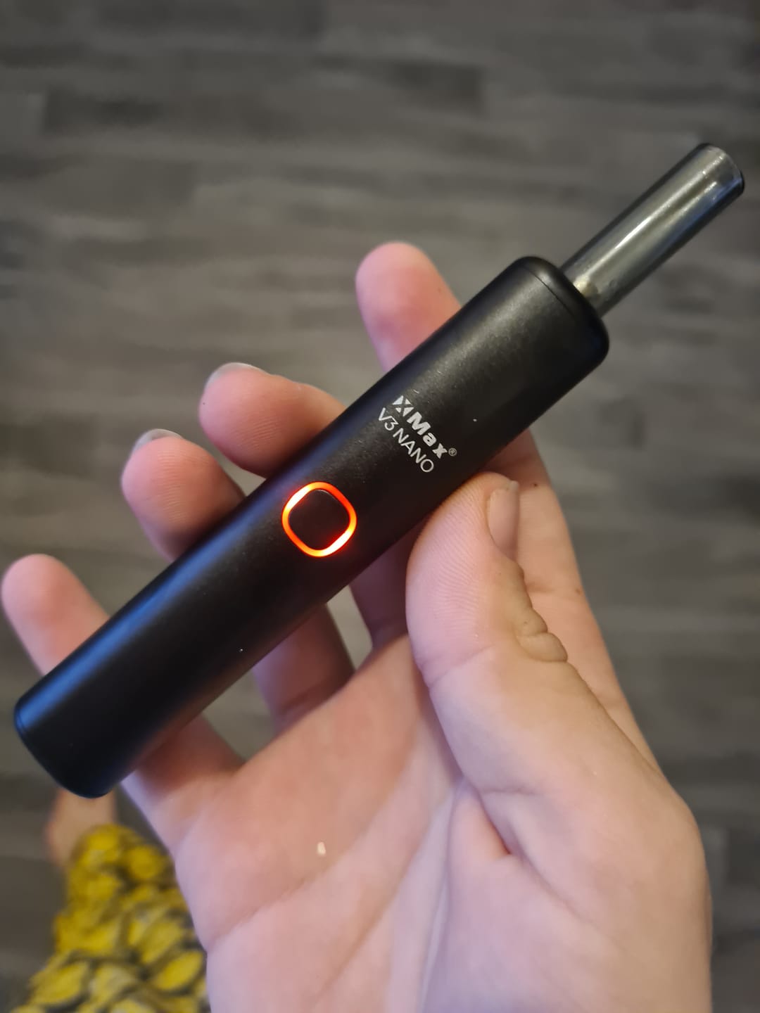 Customer photo review of XMax V3 Pro Nano Dry Herb Vaporizer