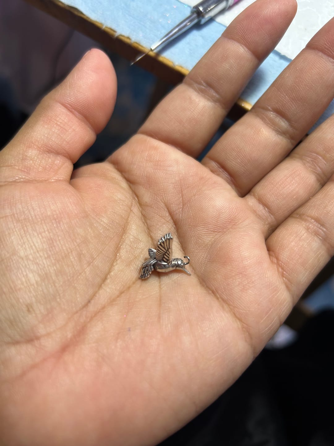Customer photo review of Charm Colibri Mistico