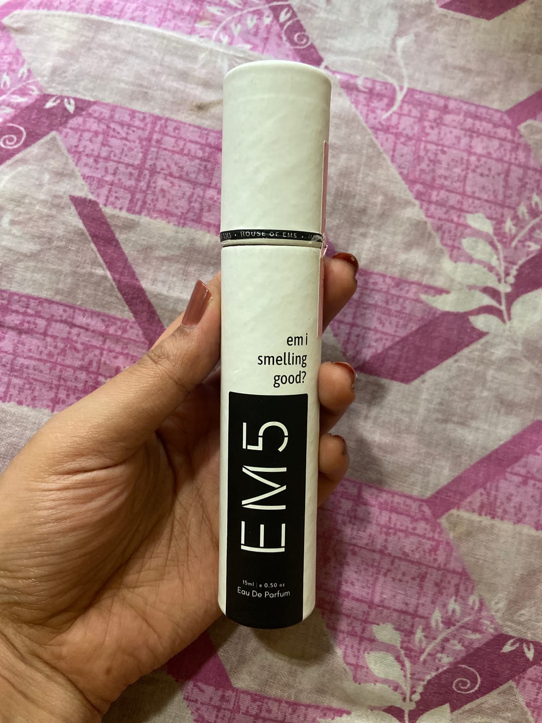 Customer photo review of EM5™ Flora EDP Perfume for Women | Eau de Parfum for All Day Wear | Strong and Long Lasting Spray | Fruity Floral Citrus Fresh Fragrance | Luxury Gift for Her | 50 ml