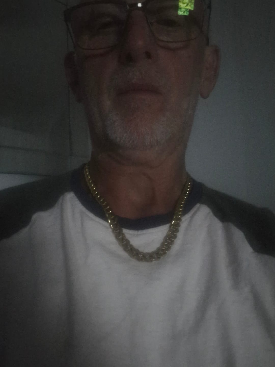 Customer photo review of Gold Cuban Chain Necklace 11MM