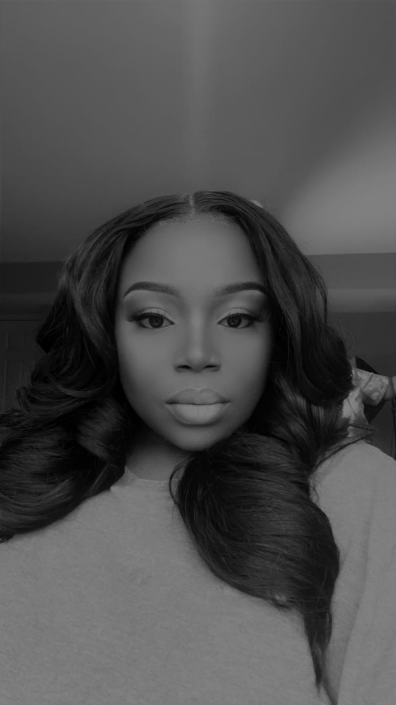 Customer photo review of Natural Color Body Wave Burmese Hair Double Drawn Weft Bundles with 2x6 HD Lace Closure