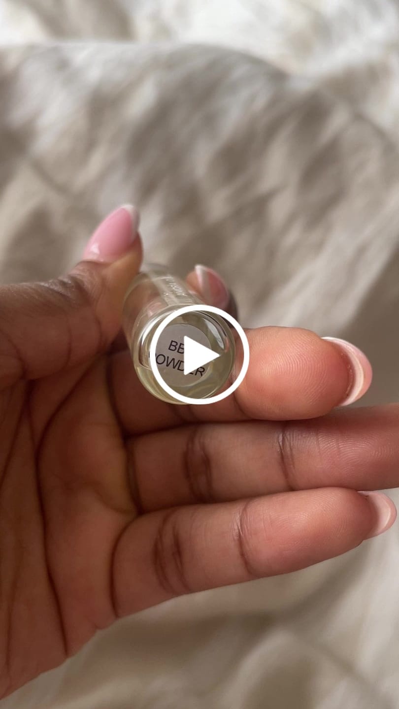 Customer video review of Bby Powder Fine Perfume Oil