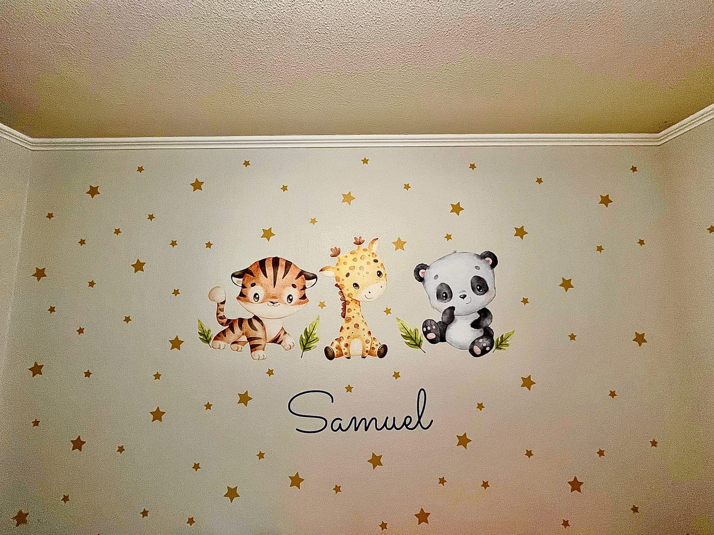 Customer photo review of Tigre, jirafa y panda