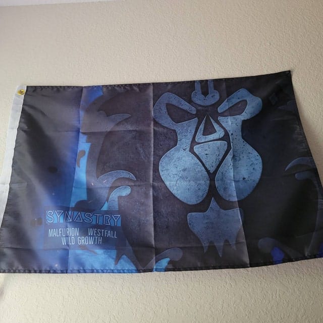 Customer photo review of Custom Standard Flags