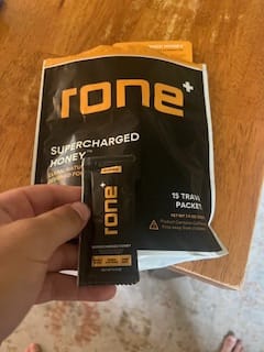 Customer photo review of (15-Pack) SuperCharged Honey Packets