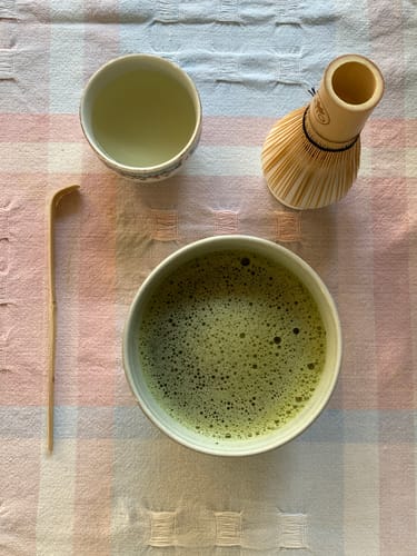 Customer photo review of Saemidori Matcha Henta