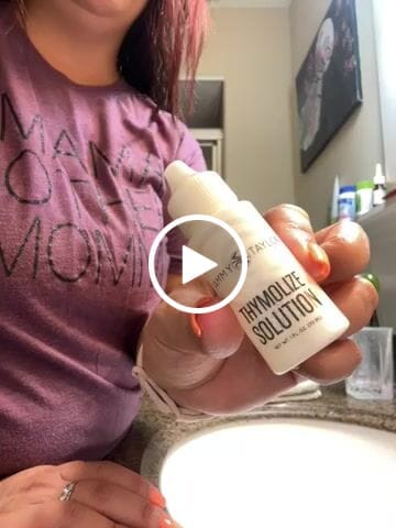 Customer video review of Thymolize