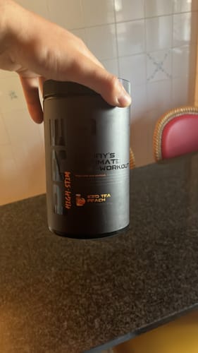 Customer photo review of +1© Danny's Ultimate Pre Workout High-stim (520g)