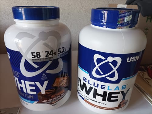 Customer photo review of USN - Whey Blue Lab