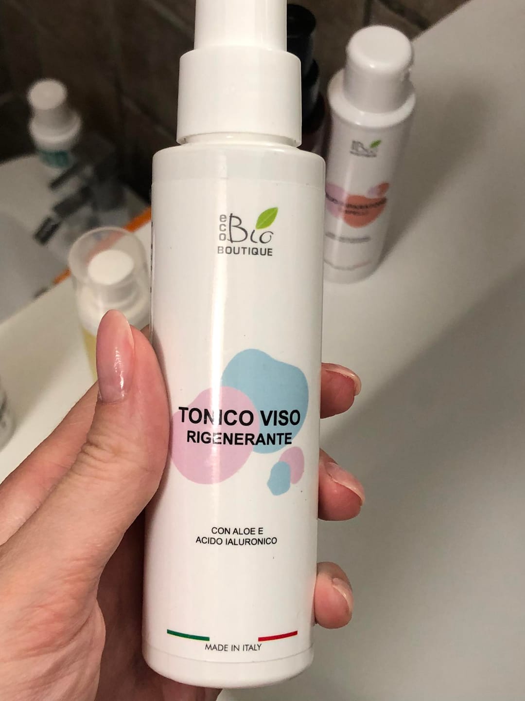 Customer photo review of Tonico Viso Rigenerante