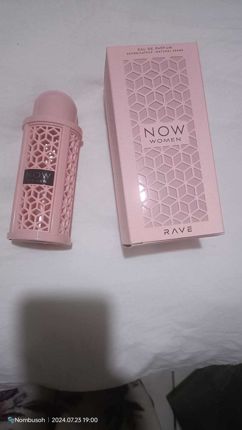 Customer photo review of Now Women by Rave