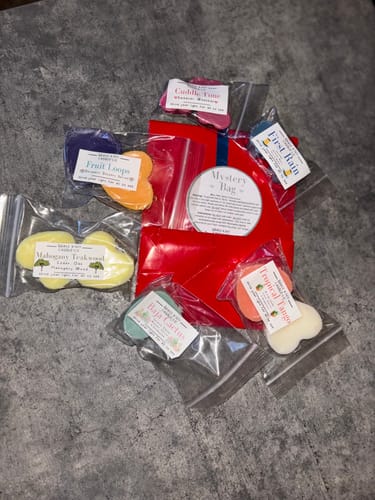 Customer photo review of Mystery Bag of wax melts