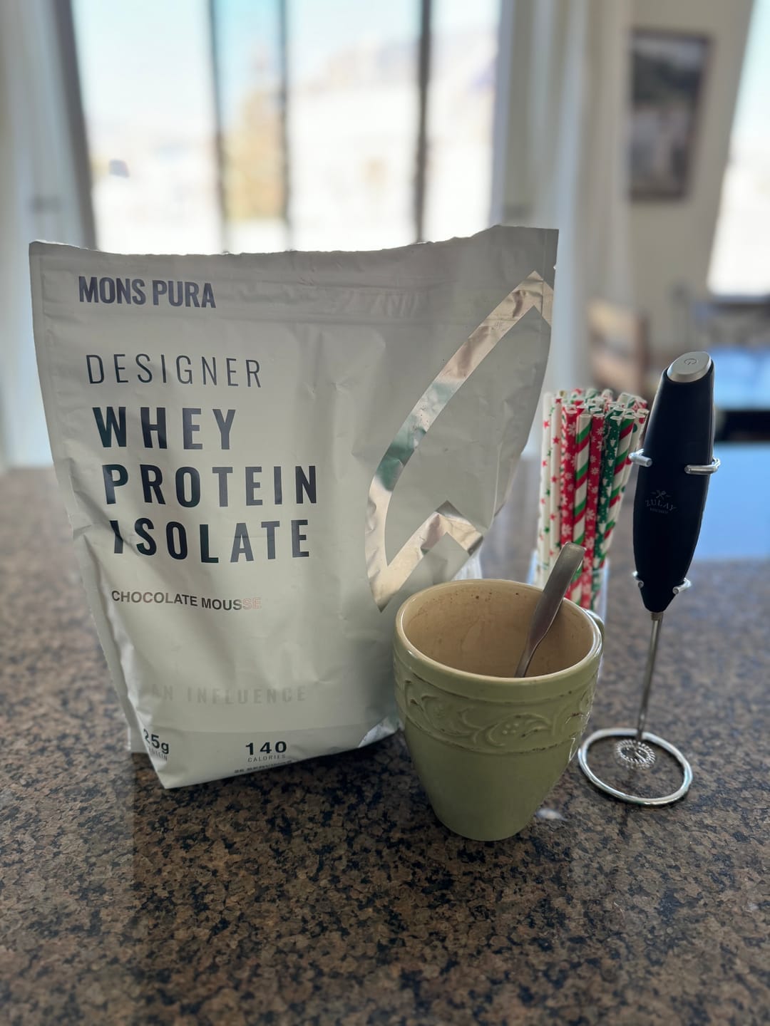 Customer photo review of Designer Protein Powder