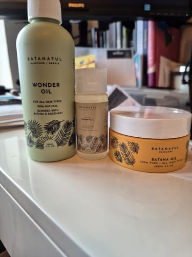 Customer photo review of 100% Pure Batana Oil