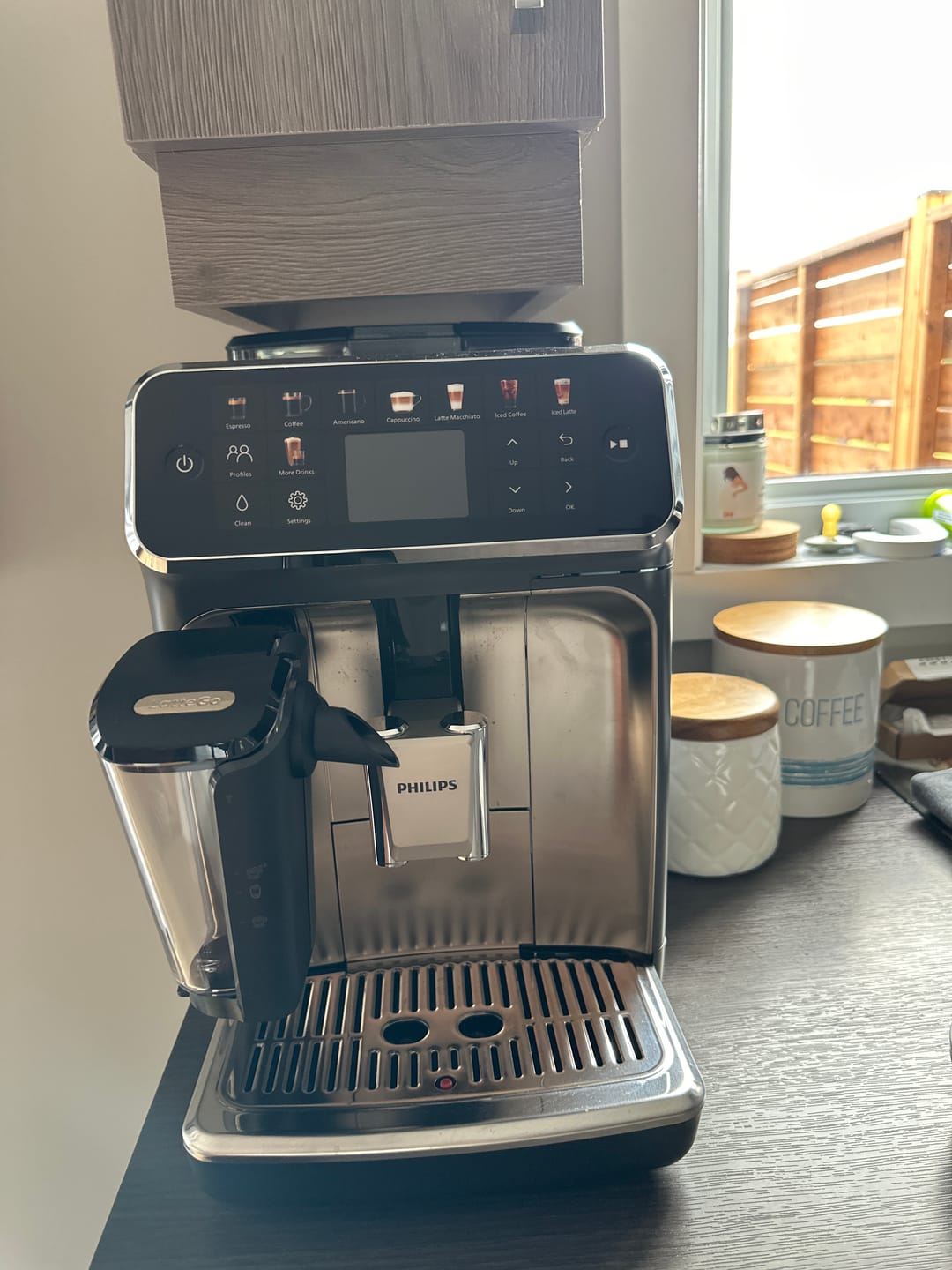 Customer photo review of Philips - Series 5500 LatteGo EP5544/90