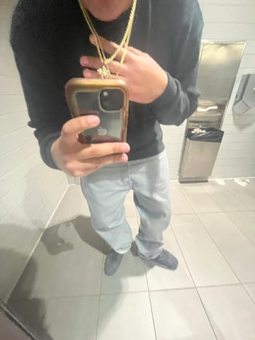 Customer photo review of Rope Chain in Yellow Gold- 4mm