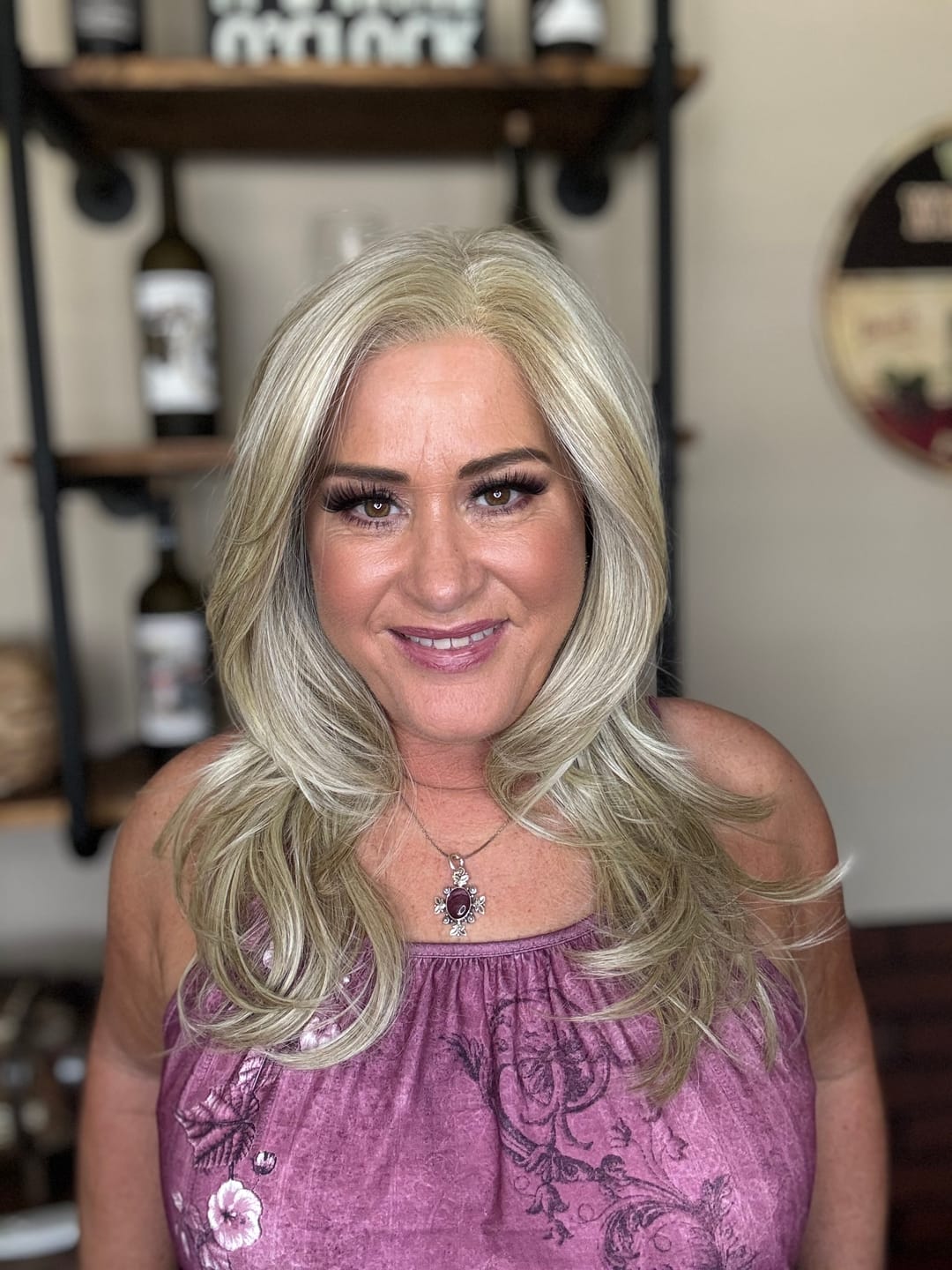 Customer photo review of EVERYDAY ELEGANCE - Cream Sugar Blonde