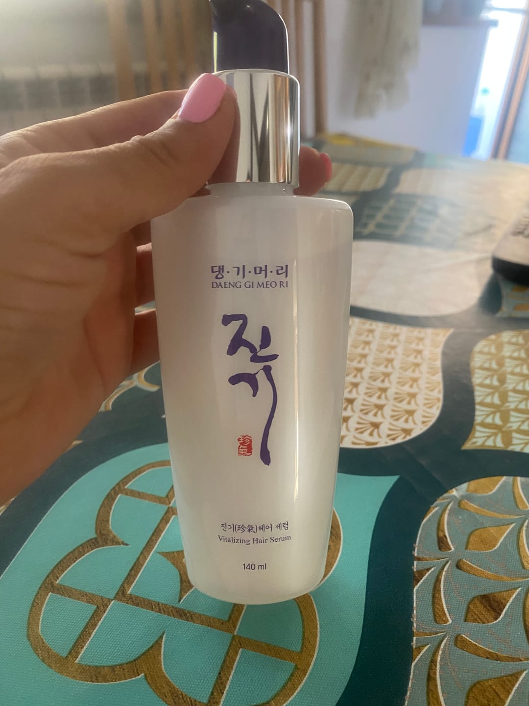 Customer photo review of Копринен серум за кристален блясък с органични масла и лечебни билки Doori Тайни от Изтока